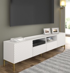 Surf TV Cabinet 200cm - White 200cm - thumbnail 4