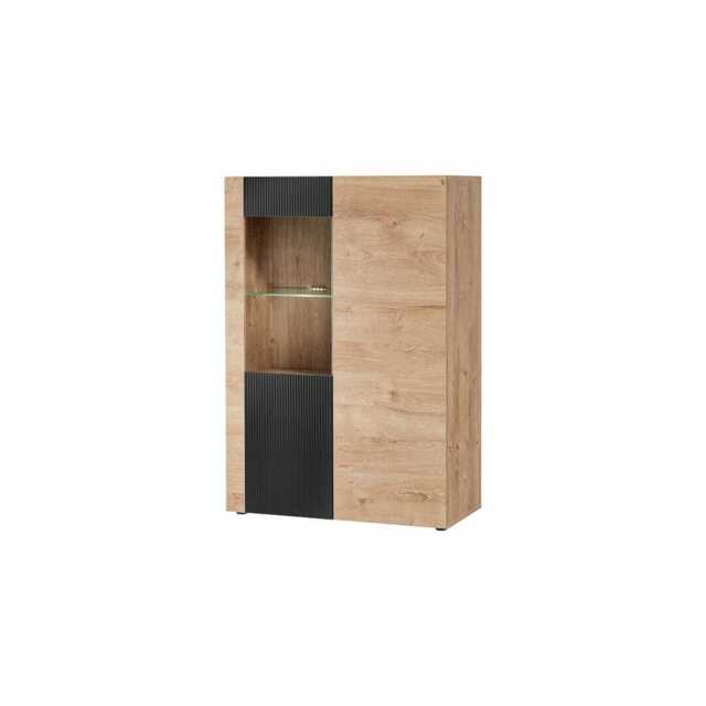 Aron Display Cabinet 90cm - Oak Ribbeck 90cm - image 1