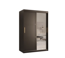Ramiro II Sliding Door Wardrobe 120cm - White 120cm - thumbnail 3