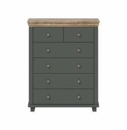 Evora 45 Chest of Drawers 90cm - Green 90cm - thumbnail 4
