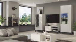 Querty 03 Highboard Cabinet 70cm - Black Matt 70cm - thumbnail 6