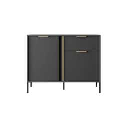 Lars Sideboard Cabinet 103cm - Anthracite 103cm - thumbnail 4
