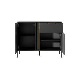 Lars Sideboard Cabinet 103cm - Anthracite 103cm - thumbnail 5