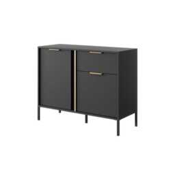 Lars Sideboard Cabinet 103cm - Anthracite 103cm - thumbnail 2