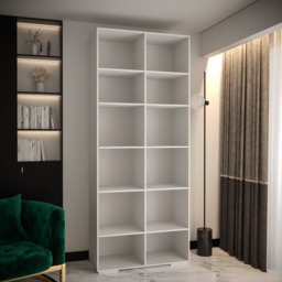 Manhattan III Hinged Door Wardrobe 100cm - Black 100cm - thumbnail 5