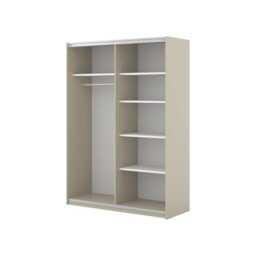 Niva Sliding Door Wardrobe 150cm - Beige 150cm - thumbnail 8