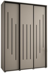Dakota VIII Sliding Door Wardrobe 180cm - Cashmere 180cm - thumbnail 2