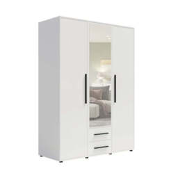 Maxione MX-12 Hinged Door Wardrobe 150cm - Cashmere 150cm - thumbnail 3