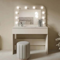 Seville Dressing Table 100cm - Cashmere 100cm - thumbnail 6