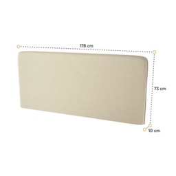 BC-33 Optional Headboard For BC-13 Vertical Wall Bed Concept 180cm - Navy - thumbnail 5