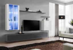 "Switch XII Entertainment Unit For TVs Up To 58"" - Black 330cm Black" - thumbnail 8