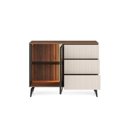 Vici Display Sideboard Cabinet 103cm - Cashmere 103cm - thumbnail 3