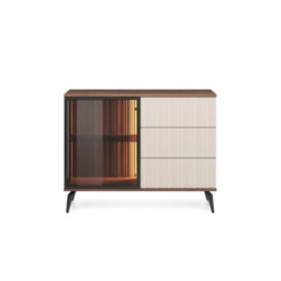Vici Display Sideboard Cabinet 103cm - Cashmere 103cm - thumbnail 4