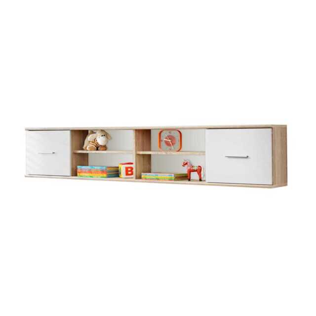 Dino DI-07 Wall Shelf 204cm - Oak Sonoma 204cm - image 1