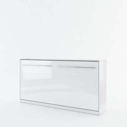 CP-06 Horizontal Wall Bed Concept 90cm - White Gloss 90 x 200cm