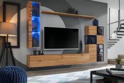 "Switch Metal II Entertainment Unit For TVs Up To 75"" - 250cm Graphite" - thumbnail 7