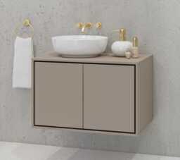 Irvine 58 Floating Vanity Unit 78cm - Congo 78cm - thumbnail 4