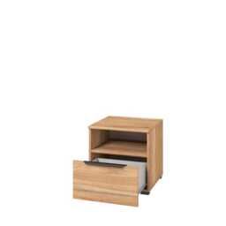 Tokyo 23 Bedside Table 45cm - Oak Mauvella 45cm - thumbnail 2