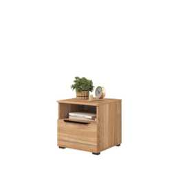 Tokyo 23 Bedside Table 45cm - Oak Mauvella 45cm - thumbnail 3