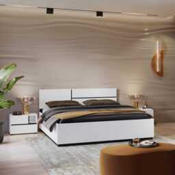 Kross Bed Frame [EU King] - Oak Wotan 160 x 200cm - thumbnail 5