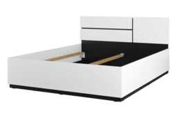 Kross Bed Frame [EU King] - Oak Wotan 160 x 200cm - thumbnail 4