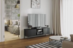Querty 05 TV Cabinet 150cm - White Matt 150cm - thumbnail 8