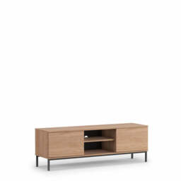 Querty 05 TV Cabinet 150cm - White Matt 150cm - thumbnail 2