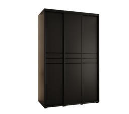 Cannes X Sliding Door Wardrobe 160cm - White 160cm - thumbnail 3