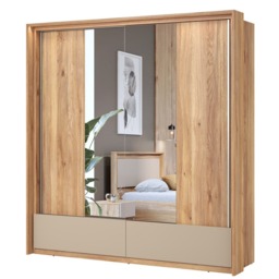 Impressio 63 Sliding Door Wardrobe 209cm - Oak Mauvella 209cm - thumbnail 4
