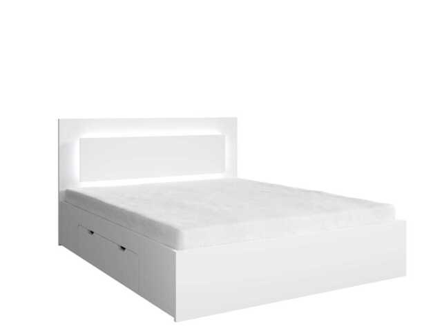 Fino 50 Divan Bed [EU Double] - White 140 x 200cm - image 1