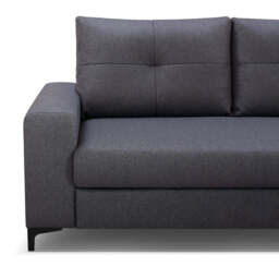Corner Sofa Bed Avra - Grey 252cm Left - thumbnail 5