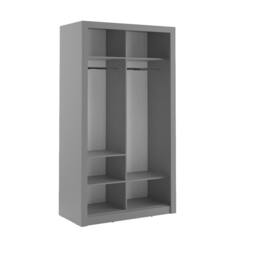 Arti 19 - 2 Sliding Door Wardrobe 120cm - White Matt 120cm - thumbnail 4