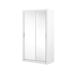 Arti 19 - 2 Sliding Door Wardrobe 120cm - White Matt 120cm - thumbnail 8