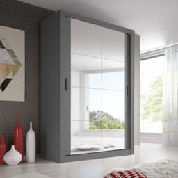 Arti 19 - 2 Sliding Door Wardrobe 120cm - White Matt 120cm - thumbnail 2
