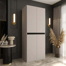 Salsa Hinged Door Wardrobe 90cm - Cashmere 90cm - thumbnail 1