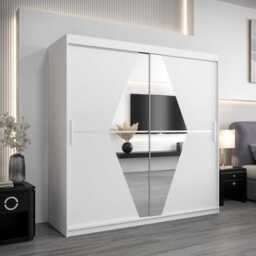 Boliwia Sliding Door Wardrobe 200cm - Oak Artisan 200cm - thumbnail 6