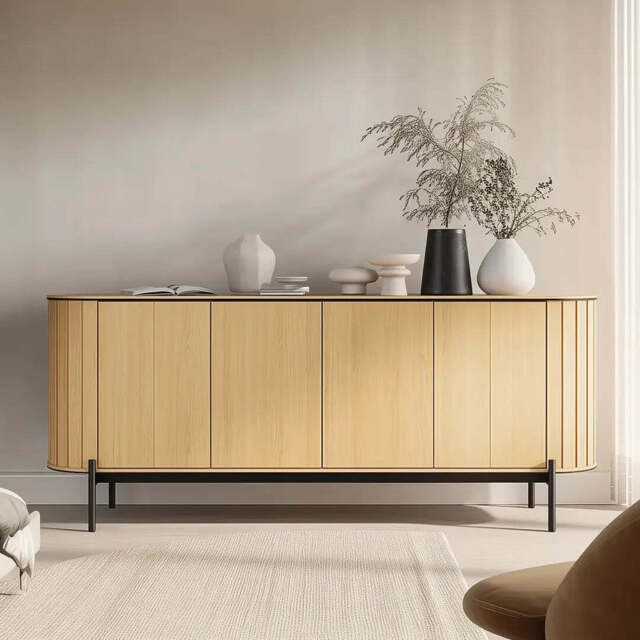 Rotto RT-04 Sideboard Cabinet 200cm - Oak Vincenza 200cm - image 1