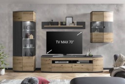 Dera 04 TV Cabinet 200cm - Oak Artisan 200cm - thumbnail 7
