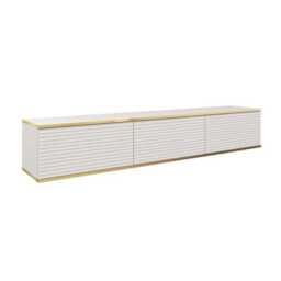 Moro Floating TV Cabinet 175cm - White 175cm - thumbnail 8