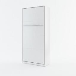 CP-03 Vertical Wall Bed Concept Pro 90cm with Storage Cabinet - Grey Matt 90 x 200cm 194cm - thumbnail 4