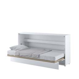 BC-06 Horizontal Wall Bed Concept 90cm - White Gloss 90 x 200cm - thumbnail 3