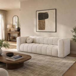Sofa Bed Fumo - 250cm 105cm Navy Blue 13 - thumbnail 5