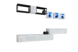 "Switch Metal III Entertainment Unit For TVs Up To 60"" - 280cm Oak Wotan" - thumbnail 3