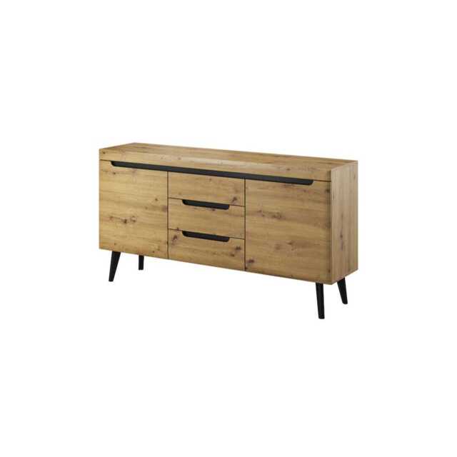 Nordi Large Sideboard Cabinet 160cm - Oak Artisan 160cm - image 1