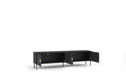 Mond 09 TV Cabinet 200cm - Graphite 200cm - thumbnail 2