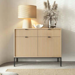 Nova Sideboard Cabinet 104cm - White Matt 104cm - thumbnail 6