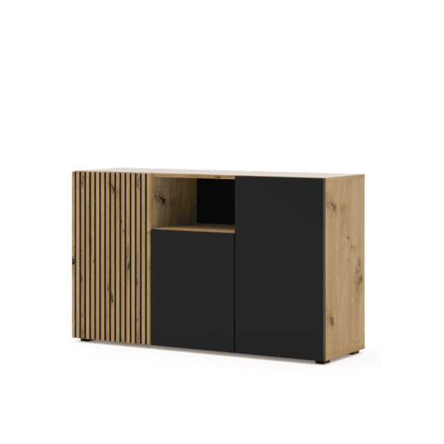 Auris Sideboard Cabinet 135cm - Oak Artisan 135cm - image 1