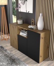 Auris Sideboard Cabinet 135cm - Oak Artisan 135cm - thumbnail 4