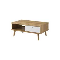Primo Coffee Table 107cm - White 107cm - thumbnail 1
