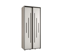 Cannes XII Sliding Door Wardrobe 110cm - Oak Artisan 110cm - thumbnail 6